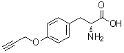 O-2-丙炔-1-基-D-酪氨酸分子结构 (CAS 1170674-20-0)
