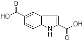 structure of CAS# 117140-77-9, Indole-2,5-dicarboxylic acid