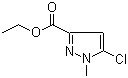 5-氯-1-甲基-1H-吡唑-3-羧酸乙酯分子结构 (CAS 1172229-72-9)