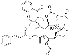 东北红豆杉素分子结构 (CAS 117229-54-6)