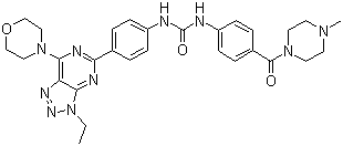 structure of CAS# 1173204-81-3, PKI 402