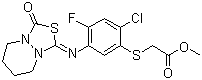 嗪草酸甲酯分子结构 (CAS 117337-19-6)