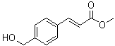 CAS # 117390-06-4, (E)-3-[4-(Hydroxymethyl)phenyl]-2-propenoic acid methyl ester