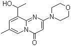 9-(1-羟基乙基)-7-甲基-2-(吗啉-4-基)-4H-吡啶并[1,2-a]嘧啶-4-酮分子结构 (CAS 1173900-35-0)