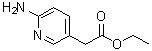 2-(6-氨基吡啶-3-基)乙酸乙酯分子结构 (CAS 1174229-72-1)
