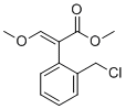 甲基(E)-3-甲氧基-2-(2-氯甲基苯基)-2-丙烯酸酯分子结构 (CAS 117428-51-0)