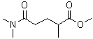 5-(二甲基氨基)-2-甲基-5-氧代戊酸甲酯分子结构 (CAS 1174627-68-9)