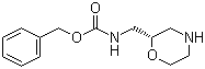 structure of CAS# 1174913-73-5, N-[(2S)-2-吗啉基甲基]氨基甲酸苄酯