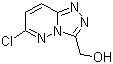 (6-氯[1,2,4]三唑并[4,3-b]哒嗪-3-基)甲醇分子结构 (CAS 1175301-94-6)
