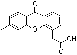 structure of CAS# 117570-53-3, 5,6-Dimethylxantheonone-4-acetic acid