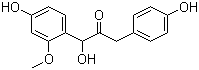 CAS # 117614-84-3, 1-Hydroxy-1-(4-hydroxy-2-methoxyphenyl)-3-(4-hydroxyphenyl)-2-propanone