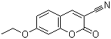3-氰基-7-乙氧基香豆素分子结构 (CAS 117620-77-6)