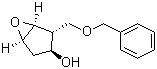 (1S,2R,3S,5R)-2-[(苄氧甲基)-6-氧杂二环[3.1.0]己-3-醇分子结构 (CAS 117641-39-1)