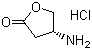 structure of CAS# 117752-88-2, (R)-4-Aminodihydro-2(3H)-furanone hydrochloride