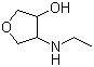 4-(乙氨基)四氢-3-羟基呋喃分子结构 (CAS 1178259-08-9)