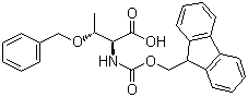 structure of CAS# 117872-75-0, Fmoc-O-benzyl-L-threonine