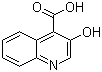 3-Hydroxyquinoline-4-carboxylic acid molecular structure (CAS 118-13-8)