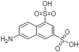 structure of CAS# 118-33-2, 2-氨基-5,7-萘二磺酸