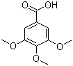 CAS # 118-41-2, 3,4,5-Trimethoxybenzoic acid, Gallic acid trimethyl ether