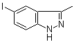 5-碘-3-甲基-1H-吲唑分子结构 (CAS 1180526-40-2)