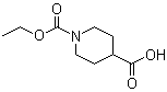 structure of CAS# 118133-15-6, 1-(乙氧基羰基)哌啶-4-甲酸