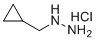 (环丙基甲基)肼盐酸盐分子结构 (CAS 1181457-83-9)