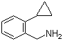 2-环丙基苄胺分子结构 (CAS 118184-66-0)