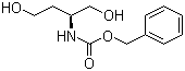 CAS # 118219-23-1, (S)-2-Cbz-aminobutane-1,4-diol, (S)-(3-Hydroxy-1-hydroxymethylpropyl)carbamic acid benzyl ester
