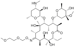 罗红霉素杂质F分子结构 (CAS 118267-18-8)