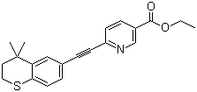 structure of CAS# 118292-40-3, 他扎罗汀