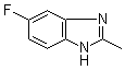 2-甲基-5-氟苯并咪唑分子结构 (CAS 118469-15-1)