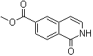 1,2-二氢-1-氧代-6-异喹啉羧酸甲酯分子结构 (CAS 1184920-35-1)
