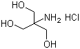 CAS # 1185-53-1, Tris(hydroxymethyl)aminomethane hydrochloride, 2-Amino-2-(hydroxymethyl)-1,3-propanediol hydrochloride, Tromethane hydrochloride, Trizma hydrochloride