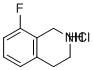 8-氟-1,2,3,4-四氢异喹啉盐酸盐分子结构 (CAS 1185030-61-8)