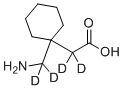 加巴喷丁-d4分子结构 (CAS 1185039-20-6)