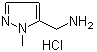 structure of CAS# 1185169-37-2, 1-甲基-1H-吡唑-5-甲胺盐酸盐