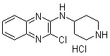 CAS # 1185307-64-5, 3-Chloro-N-4-piperidinyl-2-quinoxalinamine hydrochloride