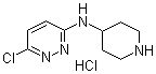 CAS # 1185312-21-3, 6-Chloro-N-4-piperidinyl-3-pyridazinamine hydrochloride