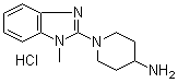 1-(1-甲基-1H-苯并咪唑-2-基)-4-哌啶胺盐酸盐分子结构 (CAS 1185319-82-7)