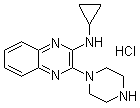 CAS # 1185319-93-0, N-Cyclopropyl-3-(1-piperazinyl)-2-quinoxalinamine hydrochloride