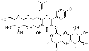 宝藿苷 V分子结构 (CAS 118544-18-6)