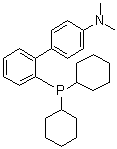 2'-(二环己基膦基)-N,N-二甲基[1,1'-联苯]-4-胺分子结构 (CAS 1185899-00-6)