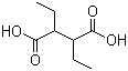 structure of CAS# 1186-79-4, 2,3-二乙基琥珀酸
