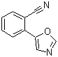 2-(5-恶唑基)苯甲腈分子结构 (CAS 1186127-13-8)