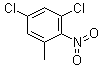 structure of CAS# 118665-00-2, 1,5-二氯-3-甲基-2-硝基苯