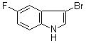 3-Bromo-5-fluoro-1H-indole molecular structure (CAS 1186663-46-6)