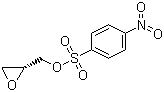 (S)-(+)-对硝基苯磺酸缩水甘油酯分子结构 (CAS 118712-60-0)