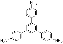 1,3,5-三(4'-氨基苯基)苯分子结构 (CAS 118727-34-7)
