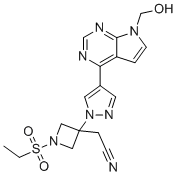 巴瑞克替尼杂质3分子结构 (CAS 1187595-89-6)