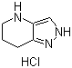 4,5,6,7-四氢-2H-吡唑并[4,3-b]吡啶盐酸盐分子结构 (CAS 1187830-47-2)